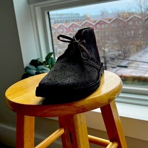 Jcrew Men’s (1990 MacAlister boots in pony hair)